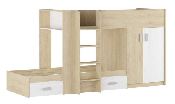 DONALD beliche com móvel e gavetas