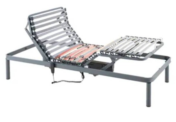 EG - ESTRADO DE RIPAS ARTICULADO ELECTRICO C/ PÉS 27 cm (PARA CAMA EMD) MEDIDA 190x90