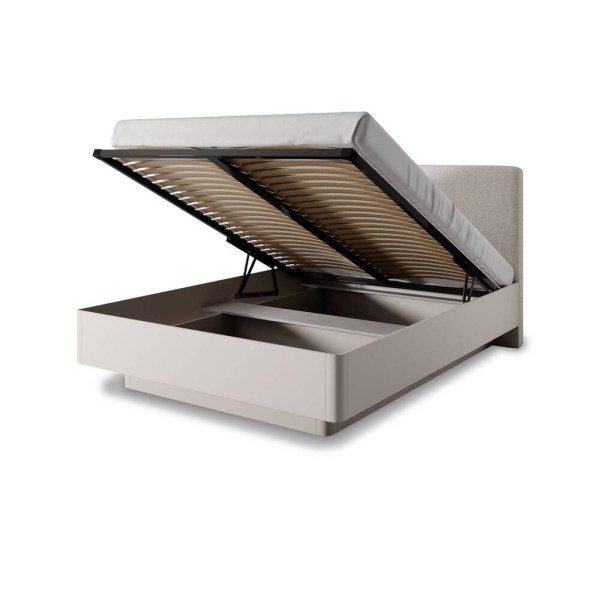 LANTE LK - CAMA + ESTRADO DE ELEVATÓRIO 200 X 160 - BEGE