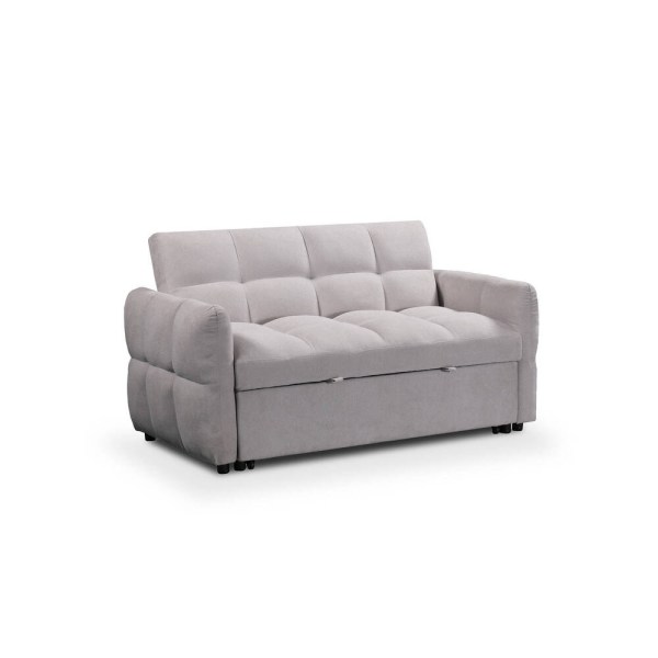 HE204 - SOFÁ CAMA CINZA 0HE204 - SOFÁ CAMA CINZA 0