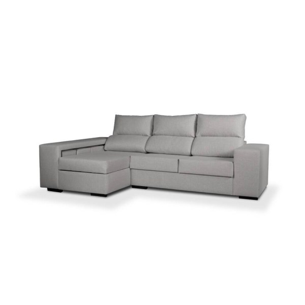 SOFA MOZART CHAISE VFE CALABRIA 15 CINZA