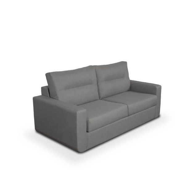 SOFA BOLONIA II C/CAMA TECIDO DAKOTA CINZA 19