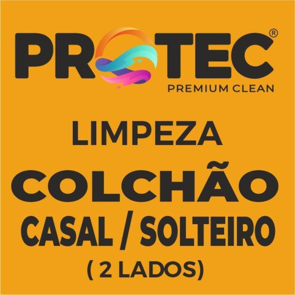PROTEC - LIMPEZA - COLCHÃO CASAL / SOLTEIRO (2 LADO) ****  APÓS A ENTREGA DO PRODUTO VÁ A WWW.PROTECPLUS.PT E MARQUE O SEU AGEND