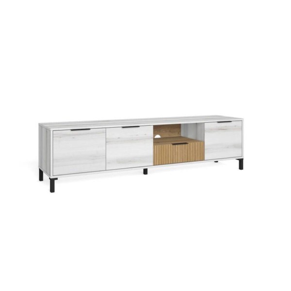 TOKIO - MÓVEL TV 1G+3P 178X47 ALBO NATURAL RAYADO