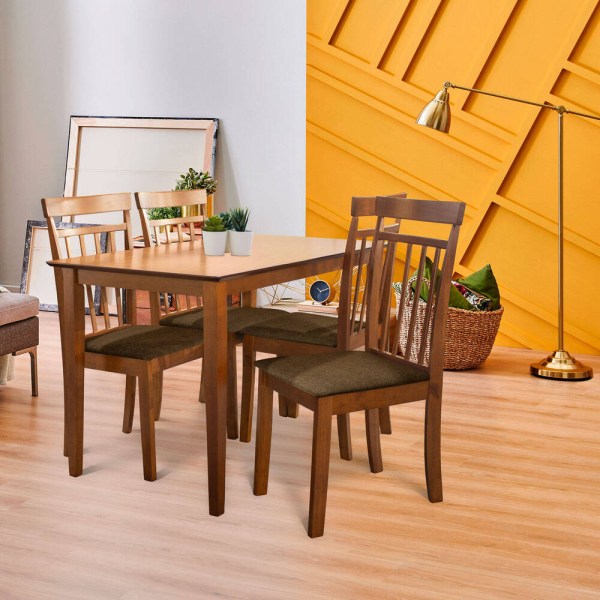 MESA + 4 CADEIRAS KANSAS conjunto