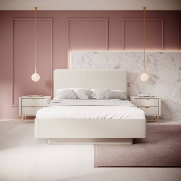 LANTE LK CAMA BEGE 200X160