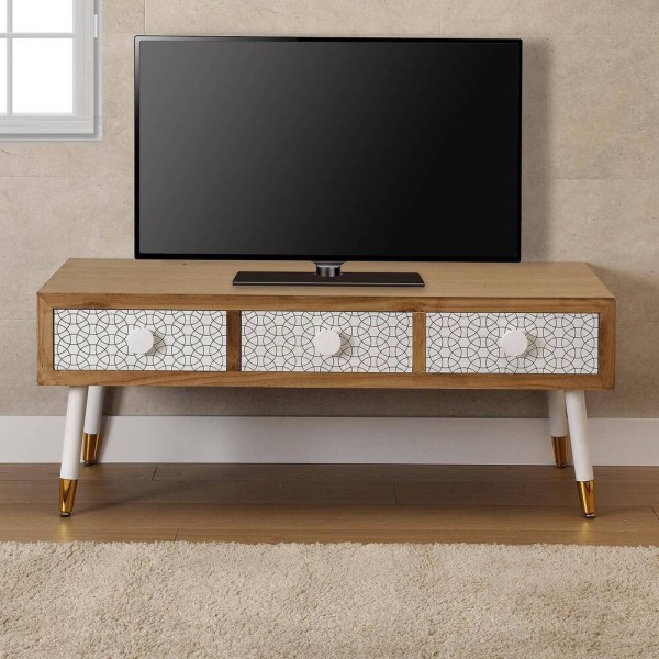 MESA DE TV 3 CAJONES DUNE - 21530092