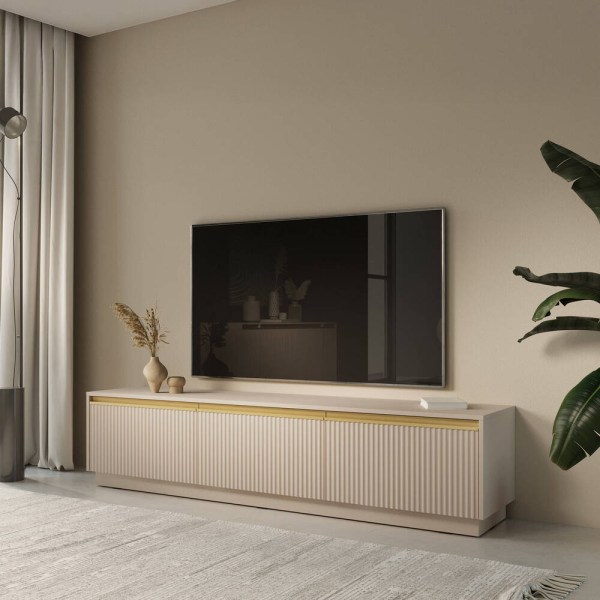 ROYAL PK BASE TV 3 PORTAS RTV180 COR BEGE AREIA