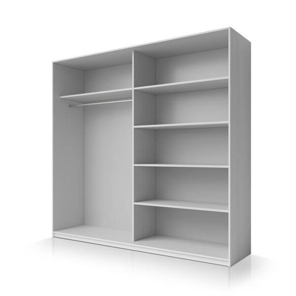 ROUPEIRO GALAXY PORTAS DESLIZANTES WHITE/BEAUFORT OAK 270CM