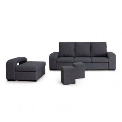 CHELSEA MS - SOFÁ CHAISE LONG - CINZA - INATIVO