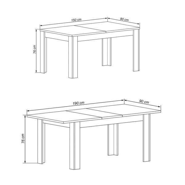 EUROPA DT Mesa de Jantar