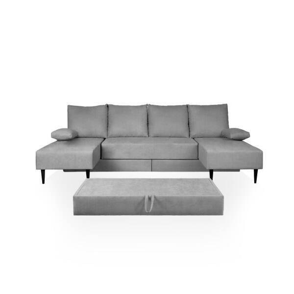 PUZZLE sofá chaise long com cama queens