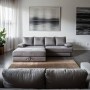 PUZZLE sofá chaise long com cama queens