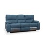 KMAX 1048 (104821913) - SOFÁ 3 LUGARES AZUL  (TECIDO) (220CM X 94CM X 103CM)KMAX 1048 (104821913) - SOFÁ 3 LUGARES AZUL  (TECIDO