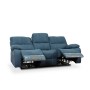 KMAX 1048 (104821913) - SOFÁ 3 LUGARES AZUL  (TECIDO) (220CM X 94CM X 103CM)KMAX 1048 (104821913) - SOFÁ 3 LUGARES AZUL  (TECIDO
