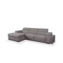 FUNDÃO - SOFÁ CHAISE LONG  C/ EXTENSÍVEIS ESQ. V/F - SIERRA 746 (STOCK)