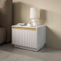ROYAL PK MESA CABECEIRA 1 GAVETA S54 COR BRANCO