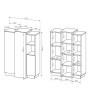 3D LK vitrine alta
